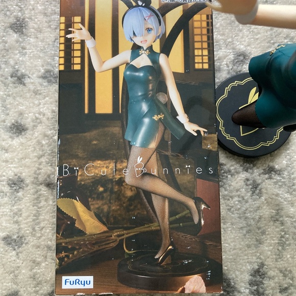 BiCute Bunnies REM Figure Re:Zero -Starting Life in Another World China Antique - Picture 7 of 16